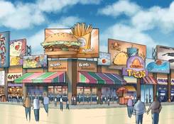 
                                	        Corner of Surf & Stillwell Avenue: Surf & Stillwell|Coney Island
                                    